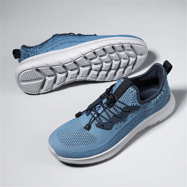 Klaus Performance Running Trainers: Breathable Mesh, Responsive Wave Midsole, High-Traction Grip