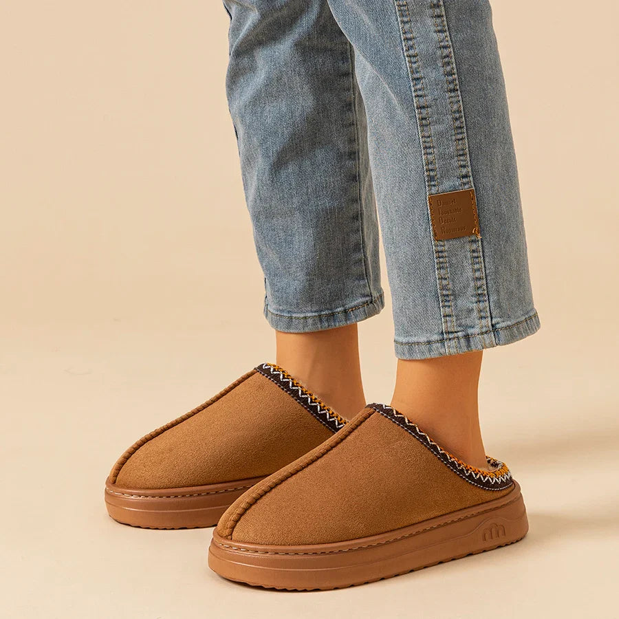 Gravenwald Cozzino: Premium Waterproof Fleece-Lined Indoor Outdoor Slippers